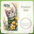 thumbnail image 2 of Theme Meow Spring Banner Spring Style Floral Backdrop Cute Design Pastel Colors Spring Background for Spring Decoration Home Decor Photo Prop, 2 of 9