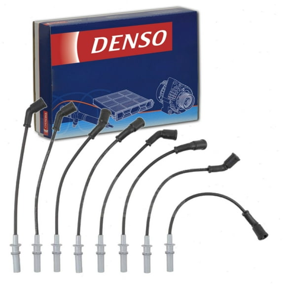 DENSO Spark Plug Wire Set compatible with Ram Dakota 4.7L V8 2011