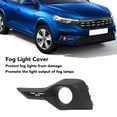 thumbnail image 4 of Front Fog Light Frame, Front Fog Light Cover Trim Sporty Style Fog Lamp Bezel Frame Replacement For Dacia Sandero MK3 2021+, 4 of 7