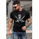 thumbnail image 1 of ABPHQTO Camiseta negra lisa para hombre con estampado de fantasmas, 1 of 5