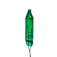 thumbnail image 1 of 2.5 volt 170mA Green Glass Incandescent Mini Bulbs - 500 per Bag, 1 of 1