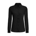 thumbnail image 4 of Vedolay Women Long Cardigan Button Down Soft Knit Cardigan Coats Black,XL, 4 of 4
