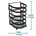 thumbnail image 4 of Kitchen Details Industrial Collection Cooking Utensil Basket in Matte Black, 4 of 6