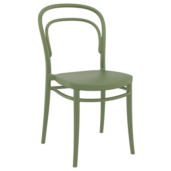 Marie Resin Outdoor Chair Olive Green