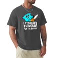 thumbnail image 1 of Camiseta de verano para hombre camisa de marca de gran tamaño motosierra Beebo, 1 of 7