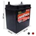thumbnail image 2 of America Am-Ns40Z-320 12V 320 A Bci Para Uso Automotriz, 2 of 5