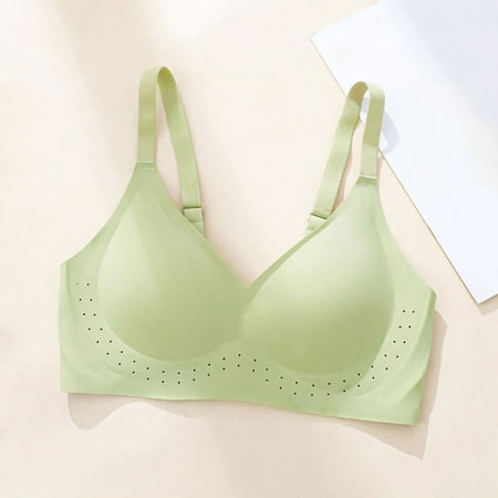 

Kayannuo Bras For Women Clearance Ladies Traceless Comfortable One-piece No Steel Ring Vest Breathable Gathering Bra Woman Underwear