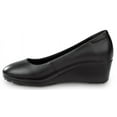 thumbnail image 3 of SR Max  Orlando, Women's, Black Dress High Wedge Style Soft Toe Slip Resistant Work Shoe. (7.5 M), 3 of 5