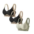thumbnail image 2 of Bras For Women No Underwire Bra Wireless Comfortable Full Coverage Bralettes High Support Padded Sports Bras, 2 of 8