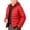 Red, variant on fatyb Big Boys Girls Winter Jacket Lightweight Hooded Puffer Jackets Full Zipper Kids Warm Outerwear