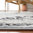 thumbnail image 5 of SAFAVIEH Brentwood Ezra Oriental Area Rug, Silver/Black, 8' x 10', 5 of 12
