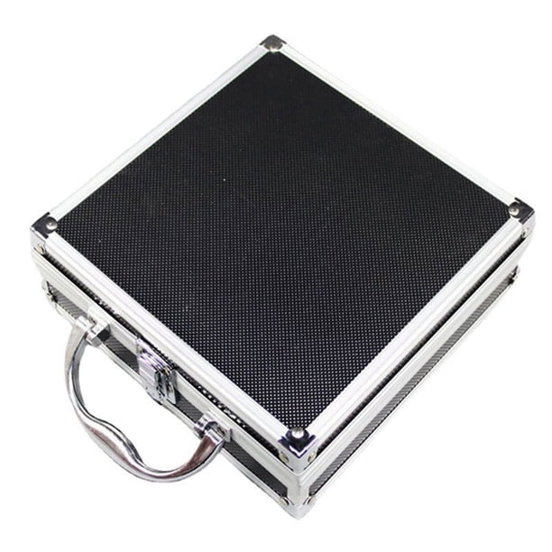 Caja de Herramientas de AleacióN de Aluminio, Caja de Almacenamiento de Accesorios, PráCtica Maleta de Aluminio, Caja de Herramientas PequeñA, Caja de Almacenamiento