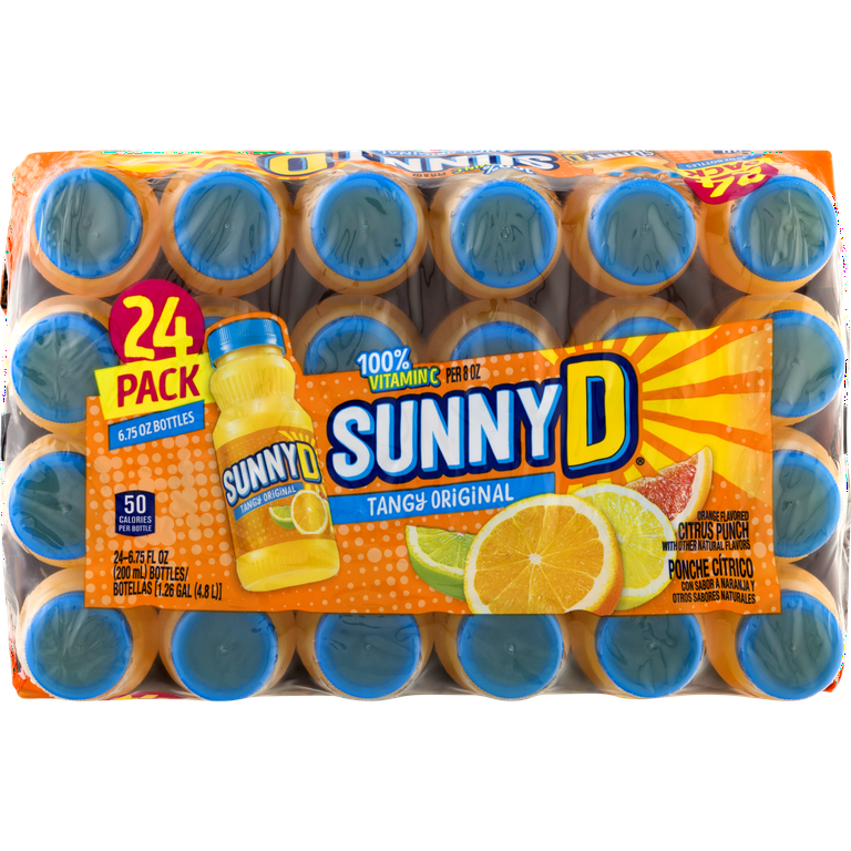 SUNNY D Tangy Original Orange Flavored Citrus Punch, Fruit Juice