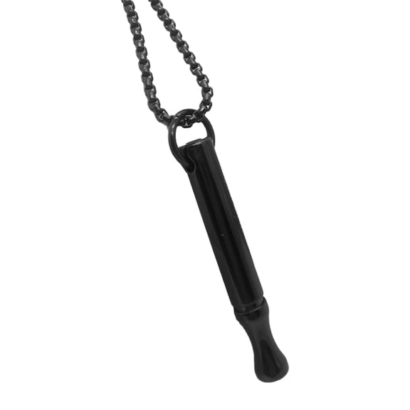 Qarigey Collar Breathlace para dejar de fumar, collar para dejar de fumar, abrazar la libertad, aliviar el estrés, respirar Ropa, zapatos y accesorios Miscelánea negro