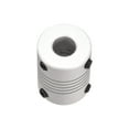 thumbnail image 4 of 8mm to 9mm Aluminum Alloy Shaft Coupling Flexible Coupler Motor Connector Joint L25xD19 Silver, 4 of 6