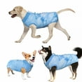 thumbnail image 3 of TELOLY Dog Surgery Recovery Suit for Female Male Dogs, Cone E-Collar Alternative, Neuter Anti-Licking Onesie Abdominal Wound Protection for Dogs Cats, Blue Pet Costumes, S, 3 of 7