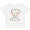 thumbnail image 3 of Inktastic My Great Aunt Loves Me Boys or Girls Toddler T-Shirt, 3 of 5