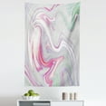 thumbnail image 1 of Marble Tapestry, Modern Style Fluid Inspired Shaping Waves Marbling Funky Print, Fabric Wall Hanging Decor for Bedroom Living Room Dorm, 5 Sizes, Pink Mint Green and Pale Grey, by Ambesonne, 1 of 1