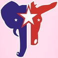 thumbnail image 3 of CafePress - Republican Democrat Kids Light T Shirt - Light T-Shirt Kids XS-XL, 3 of 4