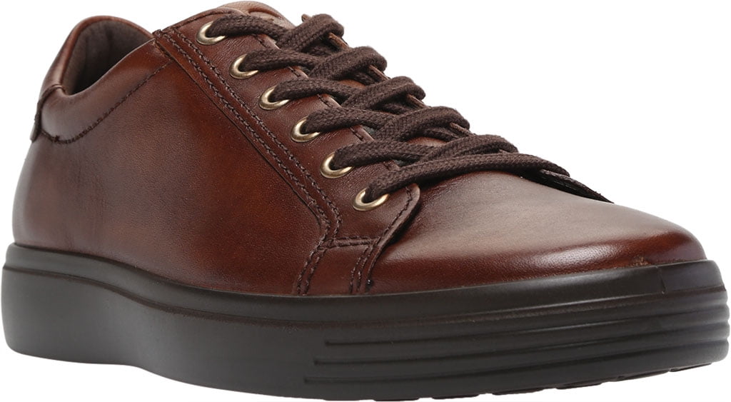 toewijzen rechtbank Efficiënt Men's ECCO Soft Classic Tie Sneaker Cognac Brushed Nubuck 46 M - Walmart.com