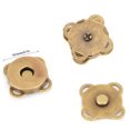 thumbnail image 1 of 10pcs/set High-grade Metal  Buckle Snap Fasteners Buttons DIY Clothing Bag Accessories, 1 of 8