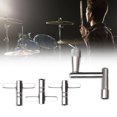 thumbnail image 2 of Labymos Drum Key Universal Drum Tuning Key Percussion Hardware Tool 1pc Z Type Rack Drum Spanner + 3pcs T Type Rack Drum Wrench Musical Instrument Accessories, 2 of 8