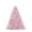 Pink, variant on 4.5FT White Spruce Artificial Holiday Christmas Tree with Sturdy Metal Stand