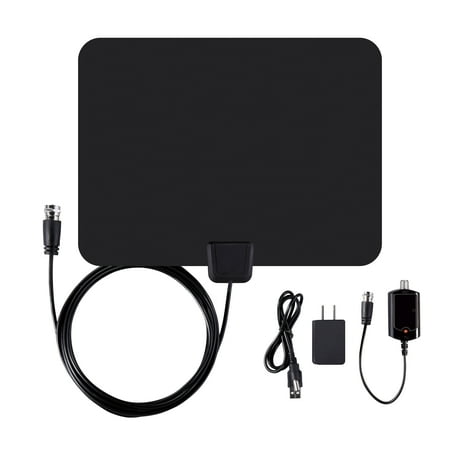 Ematic HDTV Antenna and Amplifier, 50-Mile Range