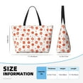 thumbnail image 4 of Easygdp Pastry Bolsa de Viaje de Playa de Gran Capacidad, Bolsa Tote Perfecta para la Playa, Escapadas de Fin de Semana y Viajes, 4 of 7