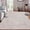 Beige, variant on Senfot 2'x8' Runner Rug, Braided Print, Machine Washable, Non-Slip, Low Pile, Indoor Carpet for Kitchen, Entryway, Hallway, Bedroom, Living Room, Gray Brown