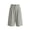 Grey, variant on Migroa Men's Baggy Wide Leg Casual Shorts Mens Capri Pants Men’S Linen Pants Pleated Dress Business Elastic Waist Summer Shorts with Pockets Black L