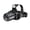 Black, variant on White Laser Motion Sensor Headlamp with USB Charging for Outdoor Camping Running and Emergency Use Black