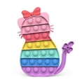 thumbnail image 4 of Cute Cat Press Bubble Juguete Sensorial Juguetes Educativos Autismo Necesidades Especiales Stress Reliever Silicona Descompresión Juguetes Para Niños Y Adultos Eigraketly FN006454-00, 4 of 6