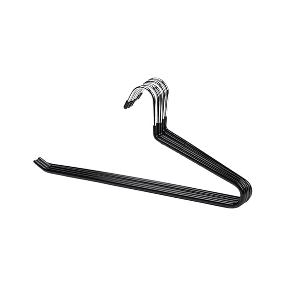 Ke1Clo Hangers for Pants, Pants Hangers Non Slip, Open Ended Pants Hangers for Closet, Space Saving Heavy Duty Metal Hangers Clothes Hanger