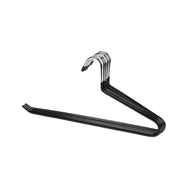 Closet Organizers and Storage Z-Shaped Trouser Rack Non Slip Heavy Iron Clothes Rack for Closet Space Saving Storage Organizer Single Piece Iron for Clothes