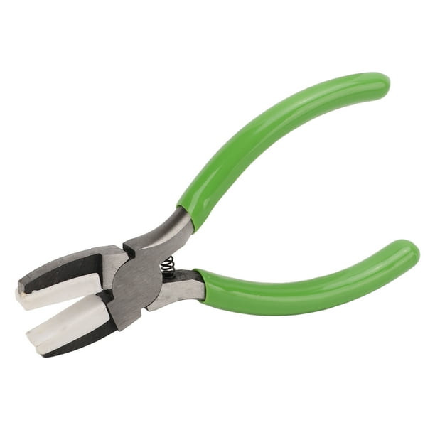 Alicates de acero al carbono Alicates para joyería Alicates de punta de plástico que ahorran esfuerzo Alicates para doblar alambre confiables y duraderos Jadeshay A