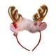 thumbnail image 1 of Billuyoard Diadema de cuerno de alce navideño, adornos exquisitos para la cabeza, tocado festivo Kits de decoración para fiestas, 1 of 6