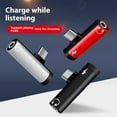 thumbnail image 4 of Type CREATE To 3.5mm Double Charging Sound Link Aluminum Constructed Rapid Device Earphones Jacob Processor For Modern Smartphones, 4 of 8
