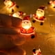 thumbnail image 5 of Guirnalda de luces LED con forma de copo de nieve de Papá Noel, 2M, 20LED, decoración navideña para el hogar, adorno de árbol de Navidad, regalo de Navidad para niños, Año Nuevo 2024, 5 of 5