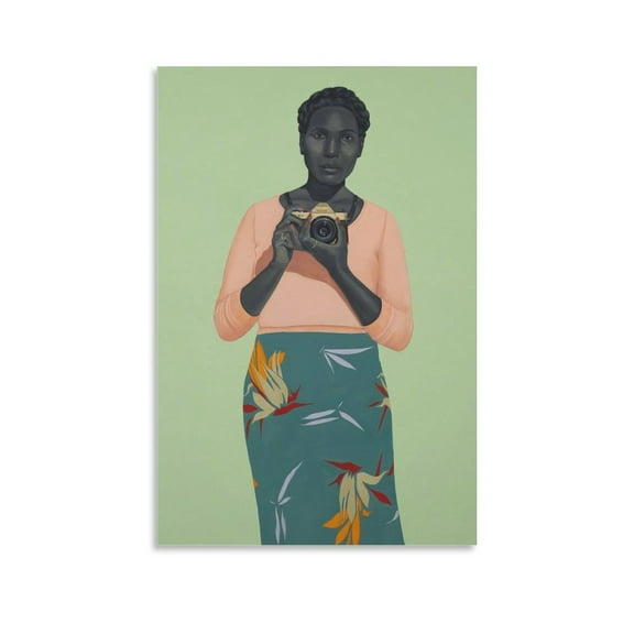 Portrait Painter Amy Sherald Painting Art Poster (26) Canvas Wall Art Poster Decorative Bedroom Modern Home Print Picture Artworks Posters 20x30inch(50x75cm)