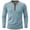 Light Blue, variant on Guluxicc Men's Knit Shirts Button Crew Neck Long Sleeve Tops for Everyday Wear Summer Casual Outfits
