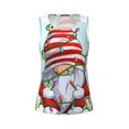 thumbnail image 4 of Haiem Funny Christmas Gnome Workout Tank Tops for Women, Athletic Sports Slim-Fit Tank Tops, Compression Sleeveless Dry Fit Shirts,Athletic Shirt-XX-Large, 4 of 9