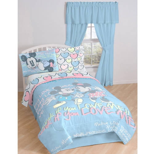 Disney Mickey And Minnie Classic Sheet Set Walmart Com