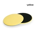 thumbnail image 1 of Yellow Dual Sliding Discs for Home Fitness: Versatile Core Trainer for Abdominal Workouts, Yoga, and Glute Toning – Portable, Durable, and User-Friendly Exercise Equipment for All Fitness Levels, 1 of 6
