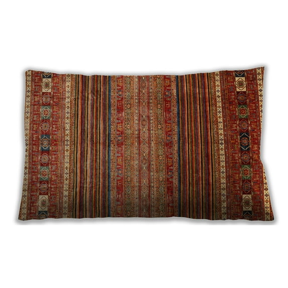 Ahgly Company Indoor Rectangular Contemporary Lumbar Throw Pillow, 13 inch by 19 inch