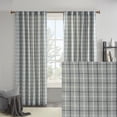 thumbnail image 2 of Home Essence Preston Plaid Rod Pocket and Back Tab Panel with Fleece Lining, 2 of 7