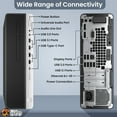 thumbnail image 2 of Restored HP G3 Desktop Computer PC SFF Intel Quad Core i7-6700 Processor, 16GB DDR4 Ram, 1TB SSD, New 22" LED Screen Bto Wi-Fi Windows 10 Pro (Refurbished), 2 of 7
