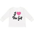 thumbnail image 3 of Inktastic I Love Disc Golf Boys or Girls Long Sleeve Toddler T-Shirt, 3 of 5