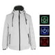 thumbnail image 4 of Chaqueta con calefacción USB, Ropa acolchada de algodón gris Ropa acolchada de algodón con USB Chaqueta con calefacción Salida de alta intensidad, 4 of 9