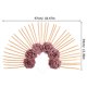 thumbnail image 4 of Diadema de flores rosas, corona de Halo, diadema de corona de Halo de Halloween, tocado para sesión de fotos de fiesta, 4 of 7